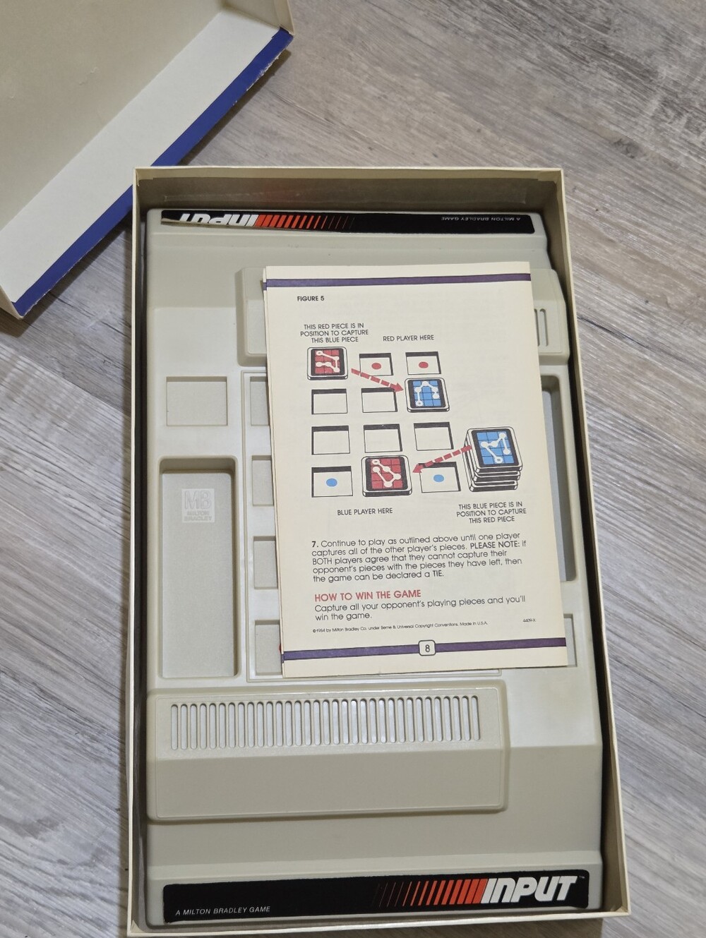 1984 Milton Bradley Co. INPUT Strategy Complete Game w. Original Instructions - Picture 3 of 10